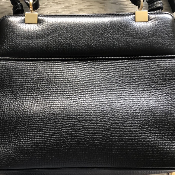 Bvlgari leather black 11” x 7”1/2 x 3”1/2 - Picture 10 of 15